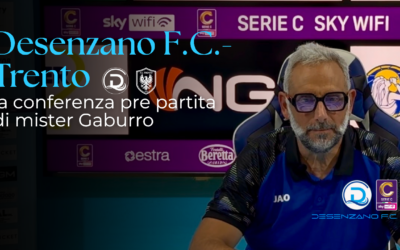 Serie C, Desenzano F.C.-Trento: la conferenza stampa pre partita di mister Gaburro