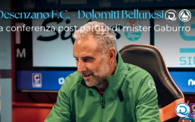 Serie C, Desenzano F.C. – Dolomiti Bellunesi: la conferenza post partita di mister Gaburro