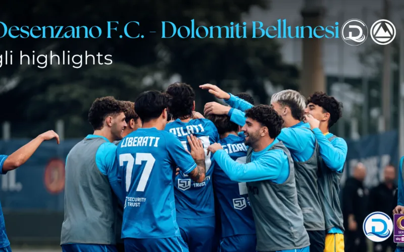 Serie C, Desenzano F.C. – Dolomiti Bellunesi: gli highlights del match