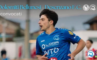 Coppa Italia Serie C, Dolomiti Bellunesi – Desenzano F.C.: i convocati per gli ottavi di finale