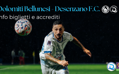 Coppa Italia Serie C, Dolomiti Bellunesi – Desenzano F.C.: le informazioni su biglietti e accrediti