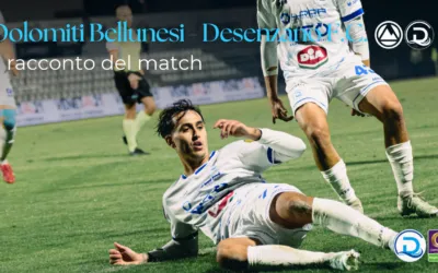 Coppa Italia Serie C, Dolomiti Bellunesi – Desenzano F.C.: Liberati decisivo al 96’, biancazzurri ai quarti di finale