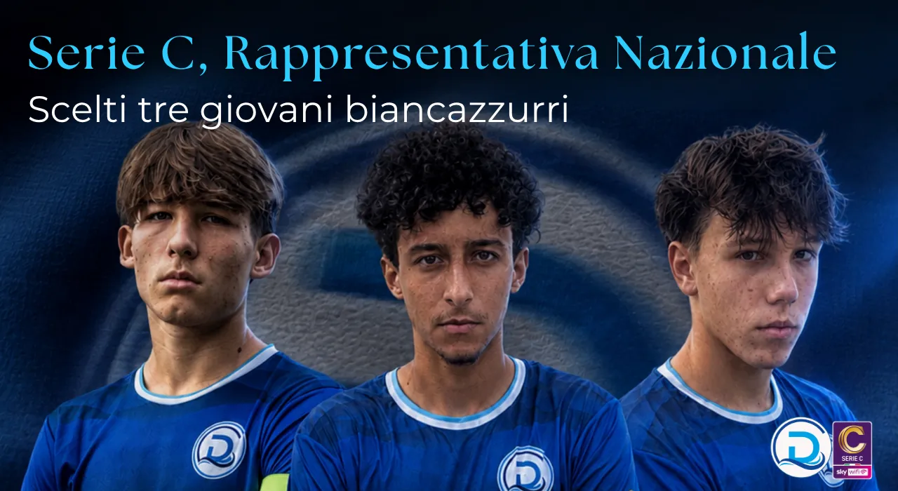 Desenzano F.C., tre giovani biancazzurri convocati per le Rappresentative di Serie C