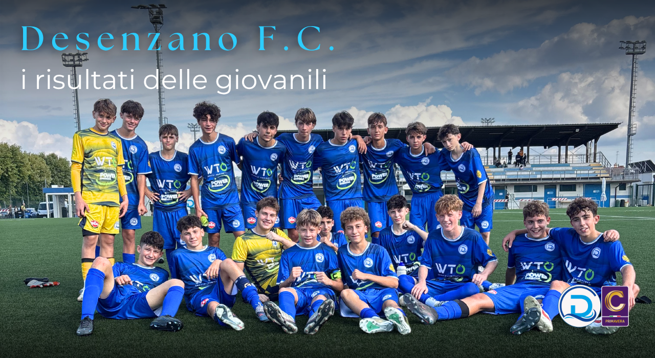 Desenzano F.C., netta vittoria per l’Under 15 sul San Marino: i risultati delle giovanili