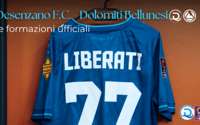Serie C, Desenzano F.C. – Dolomiti Bellunesi: le formazioni ufficiali